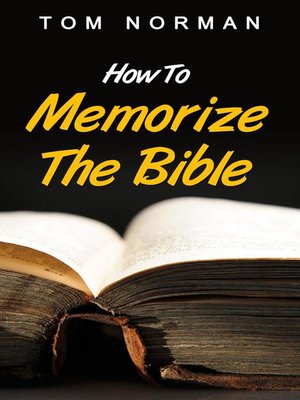 cover image of How to Memorize the Bible